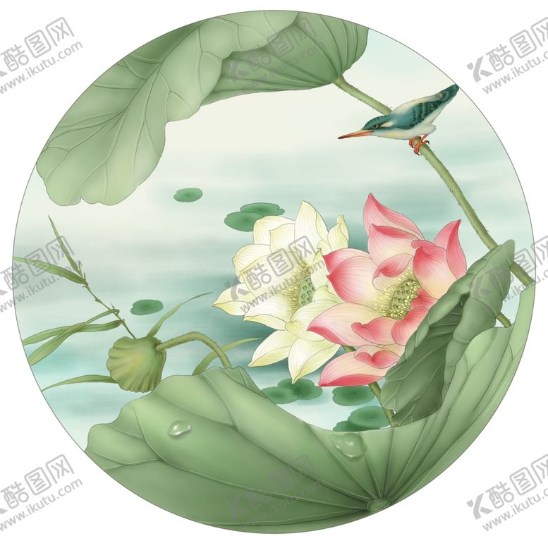 编号：52726609152137244159【酷图网】源文件下载-手绘工笔花鸟