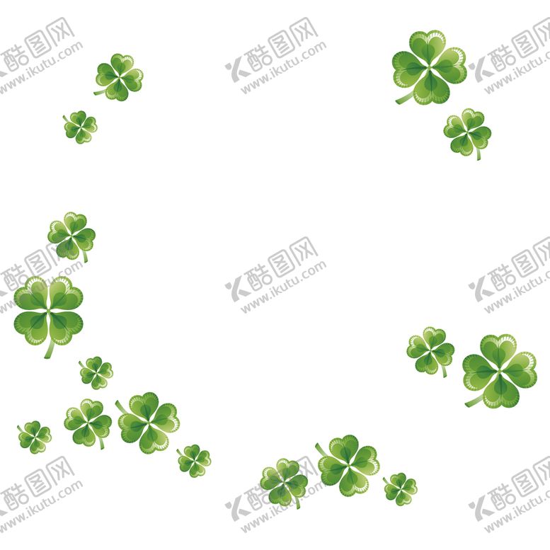 编号：63187501130125425081【酷图网】源文件下载-四叶草 幸运草