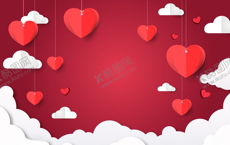 编号：84871909290648594601【酷图网】源文件下载-爱心背景