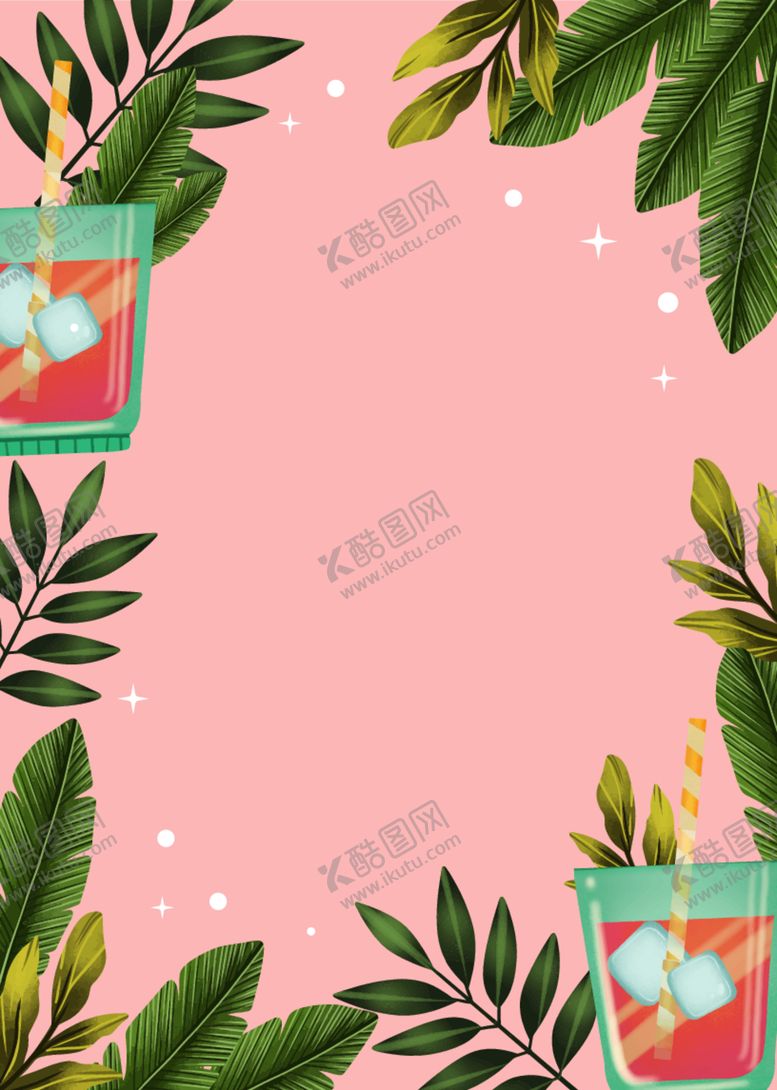 编号：29169312090730471174【酷图网】源文件下载-绿色植物叶子背景