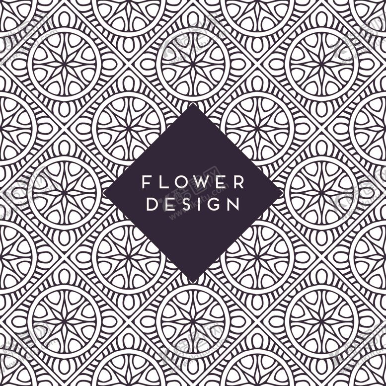 编号：39743509300554232192【酷图网】源文件下载-连续花纹