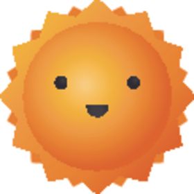 太阳冰龙雨滴卡通龙卷风