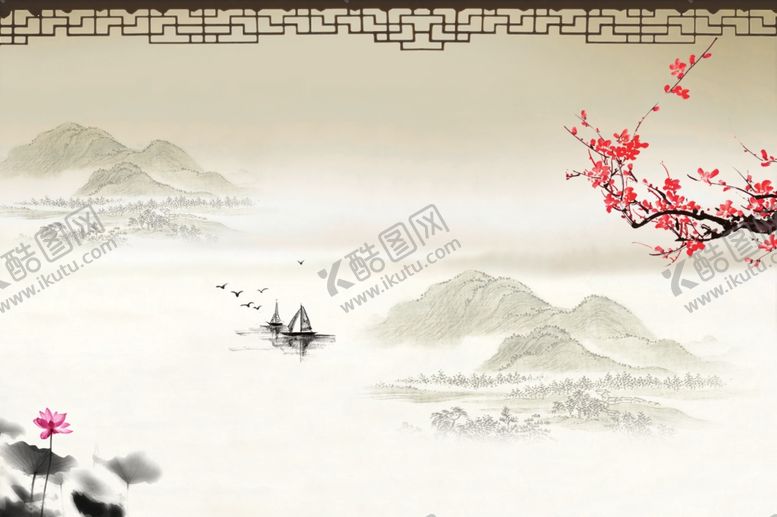 编号：43317109271444543040【酷图网】源文件下载-意境山水