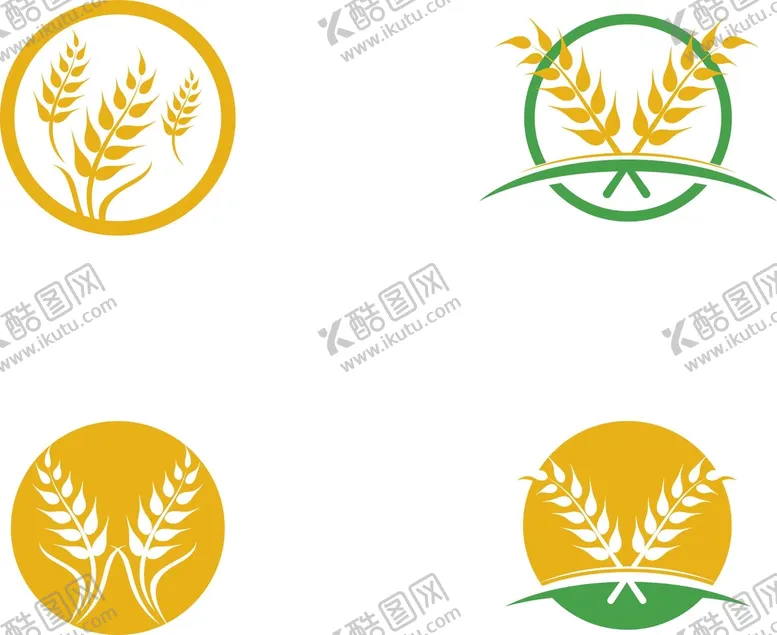 编号：22851901250913258824【酷图网】源文件下载-稻穗logo
