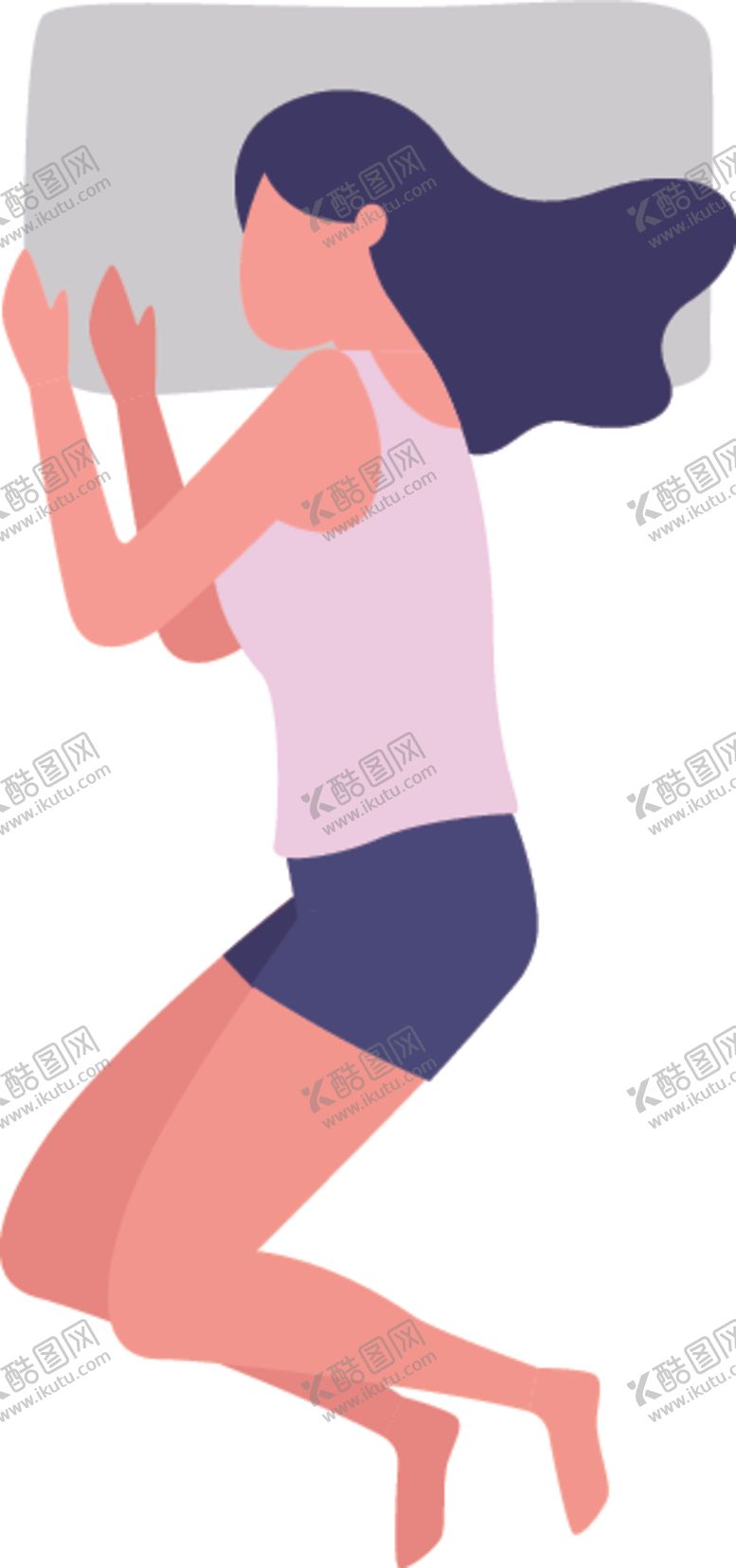 编号：55128604190214568941【酷图网】源文件下载-睡觉姿势