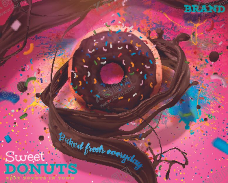 编号：93091810031353234864【酷图网】源文件下载-甜甜圈