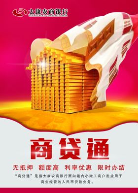 金融银行海报