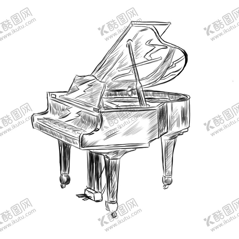 编号：32945310070001185935【酷图网】源文件下载-线稿线稿素材生活用品线稿