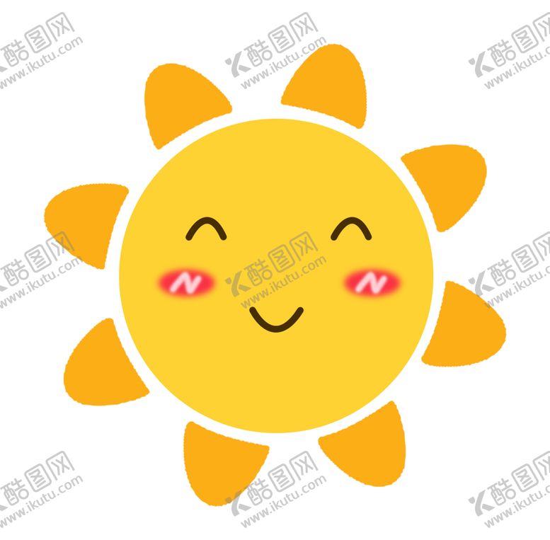 编号：59062409240130263687【酷图网】源文件下载-卡通太阳