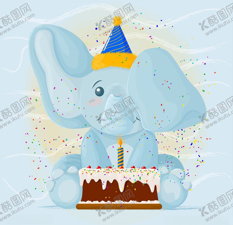 编号：38279410140826336083【酷图网】源文件下载-卡通大象