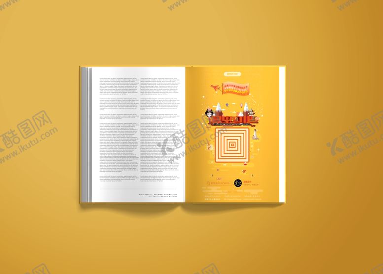 编号：57531109220157507201【酷图网】源文件下载-画册样机
