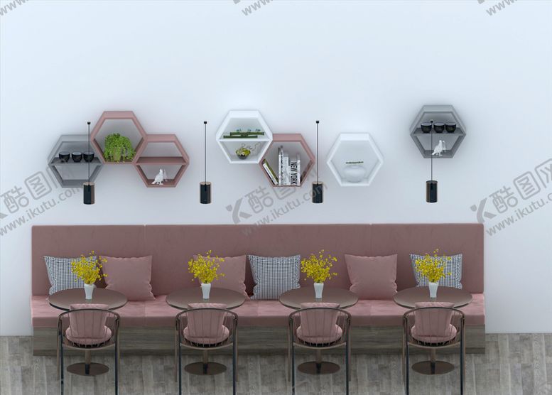 编号：42782610212307086931【酷图网】源文件下载-卡座软包座椅