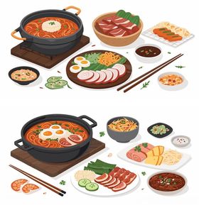 多样韩式美食大集合