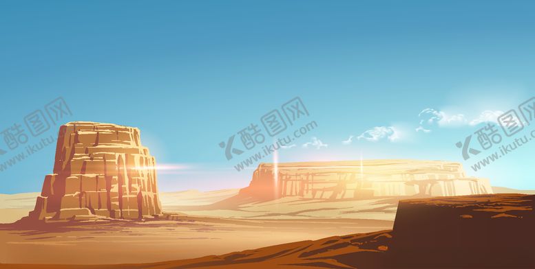 编号：84447406290534457613【酷图网】源文件下载-风景插画