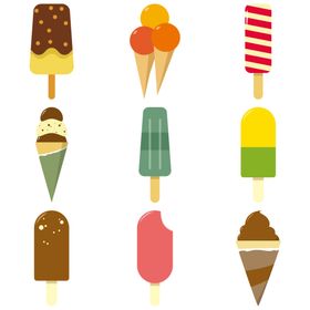 卡通冰淇淋