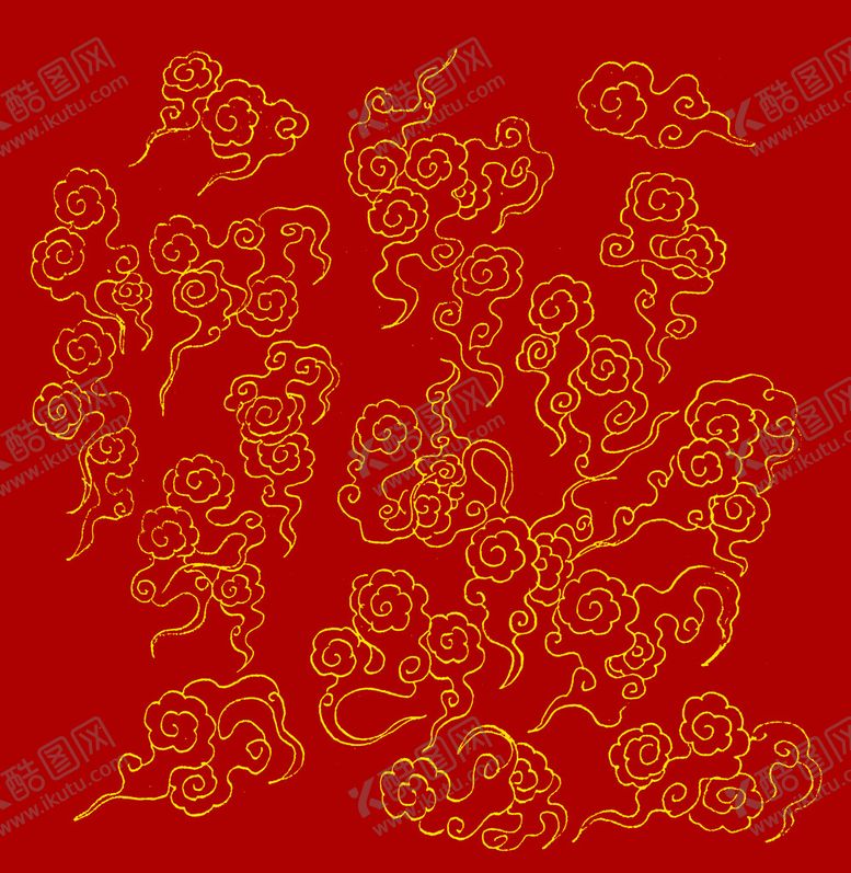 编号：18693709172108533104【酷图网】源文件下载-云朵线稿