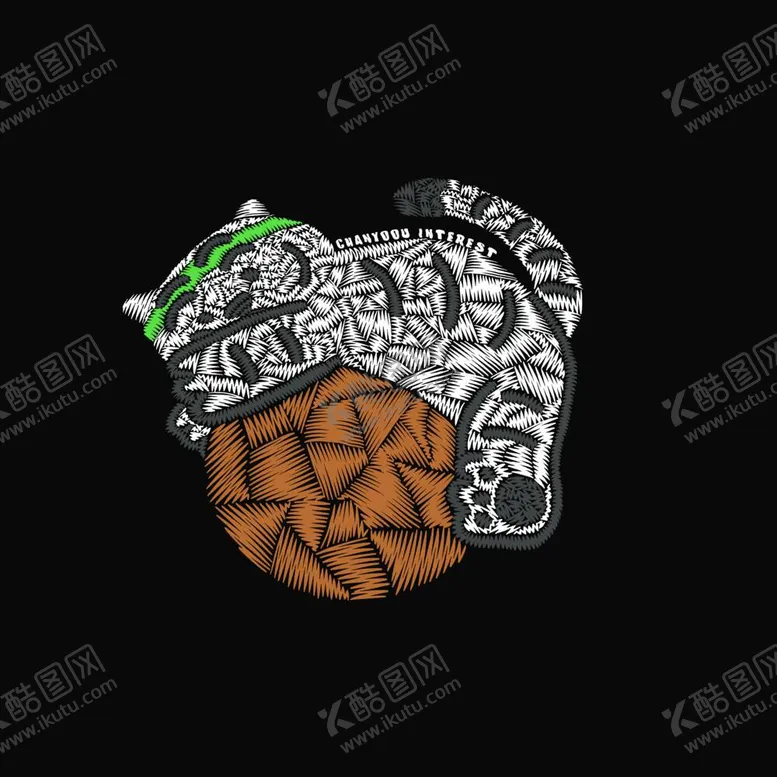 编号：21694010021012564392【酷图网】源文件下载-绣球猫