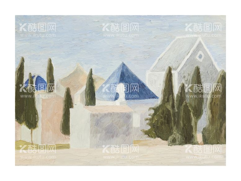 编号：30653210180242584966【酷图网】源文件下载-欧美田园挂画油画