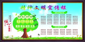 精神文明宣传栏