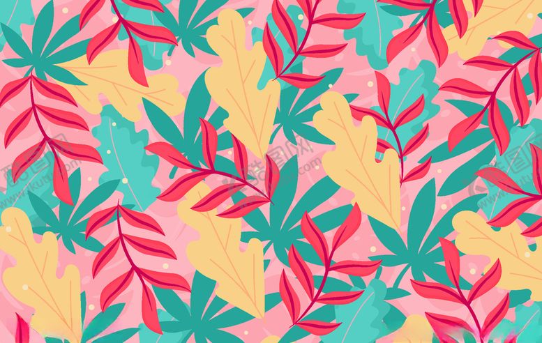 编号：65032009181715031397【酷图网】源文件下载-叶子背景