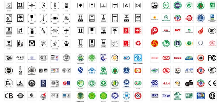 编号：37814910100522325706【酷图网】源文件下载-史上最全包装标志