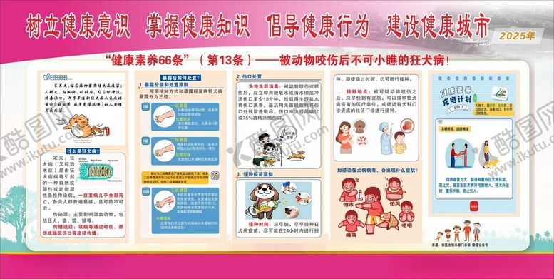 编号：15930810311545021610【酷图网】源文件下载-健康素养66条