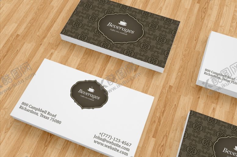 编号：16366610291830041886【酷图网】源文件下载-名片样机