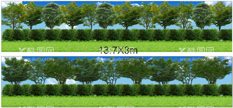 编号：23001112062115335183【酷图网】源文件下载-绿植围挡