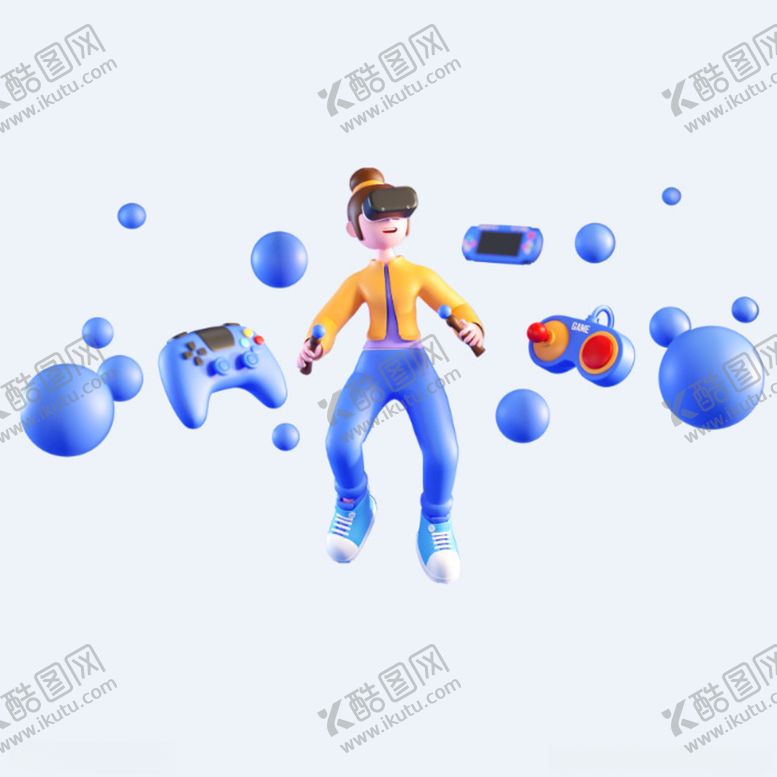 编号：20070101241238127714【酷图网】源文件下载-C4D模型卡通人