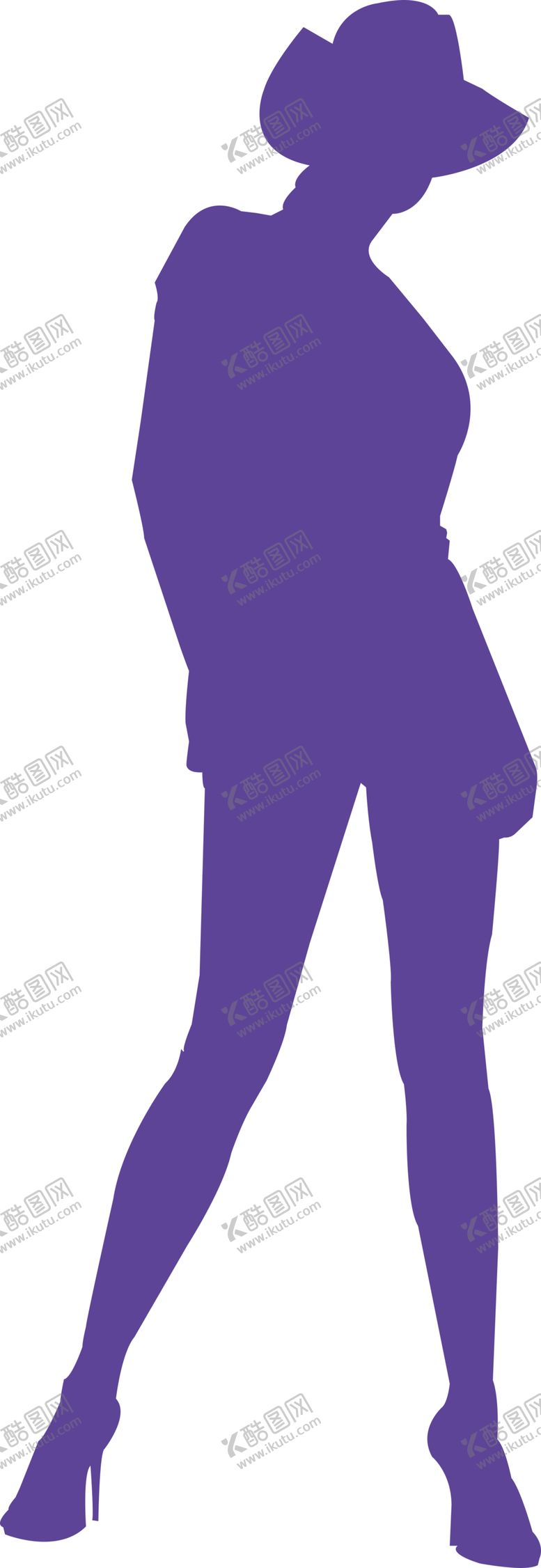 编号：17873604131425063430【酷图网】源文件下载-美女剪影