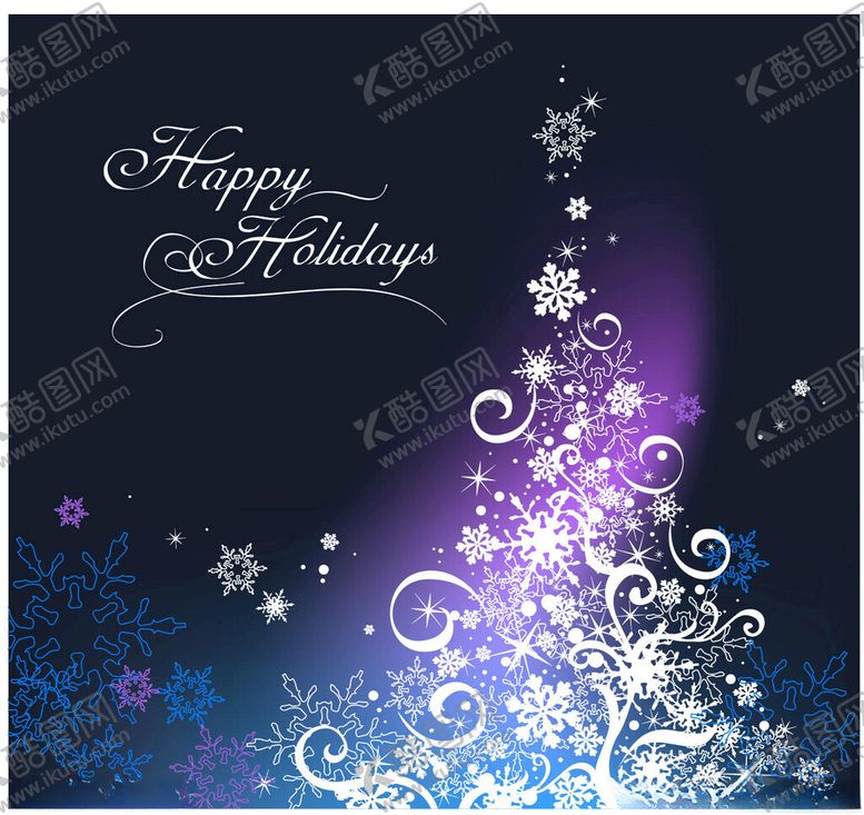 编号：64495004020149348285【酷图网】源文件下载-梦幻圣诞主题装饰图案