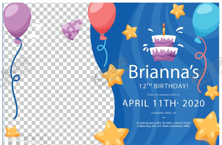 编号：19740909200407285243【酷图网】源文件下载-卡通邀请函