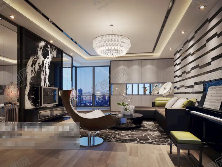 编号：78473709102113087133【酷图网】源文件下载-客厅效果