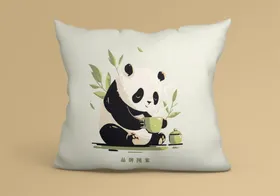 抱枕样机沙发智能对象靠模型