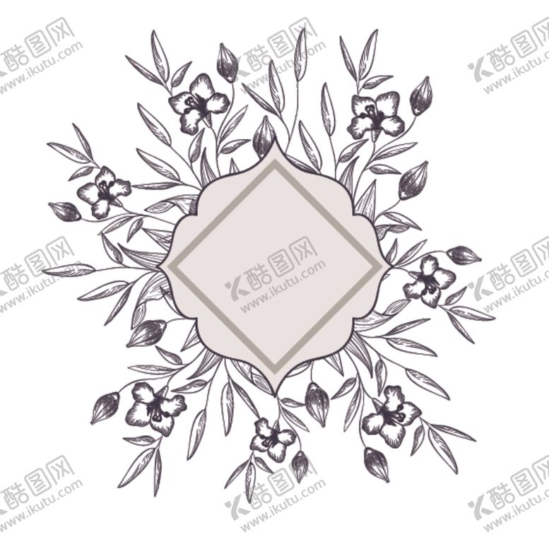 编号：34561909171646002813【酷图网】源文件下载-植物框架