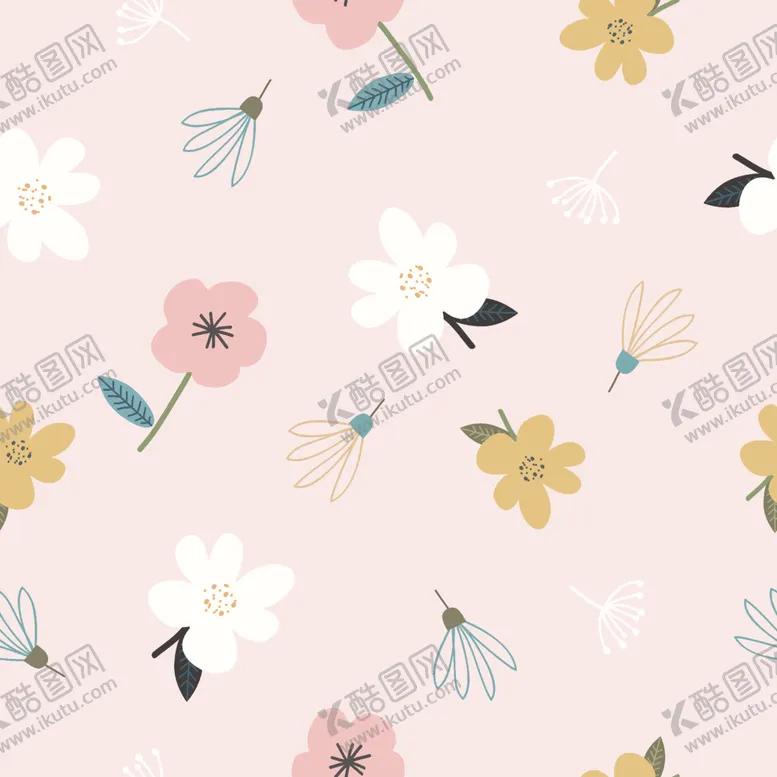 编号：10304003141827484655【酷图网】源文件下载-碎花女装童