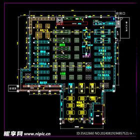 超市平面规划图