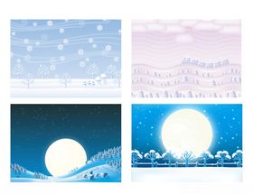 冬天雪景