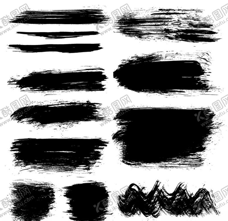 编号：37812009221502591730【酷图网】源文件下载-矢量笔刷素材