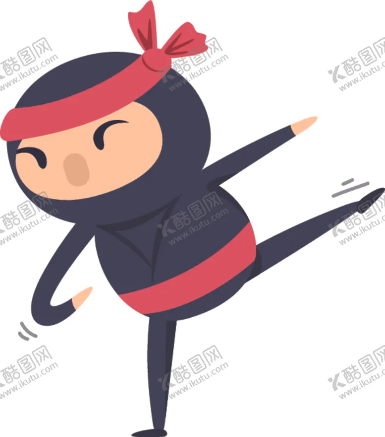 编号：24941804260650404814【酷图网】源文件下载-卡通忍者