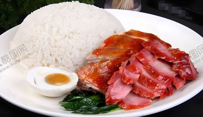 编号：26923201201937418719【酷图网】源文件下载-蜜汁叉烧饭