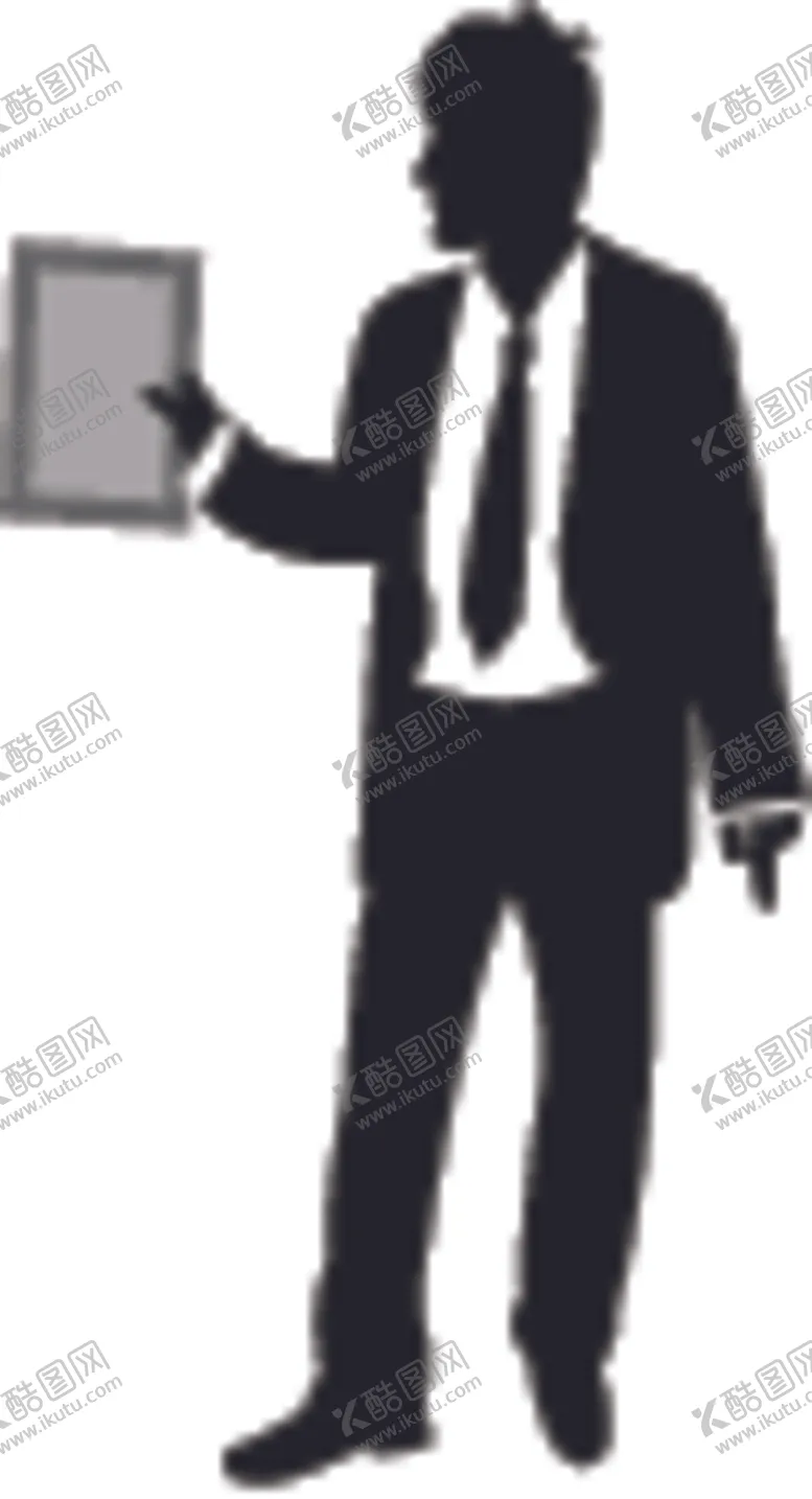 编号：67719404190758598666【酷图网】源文件下载-商务人士剪影