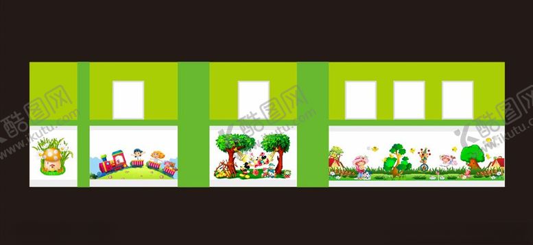 编号：58498904292247392883【酷图网】源文件下载-幼儿园文化贴
