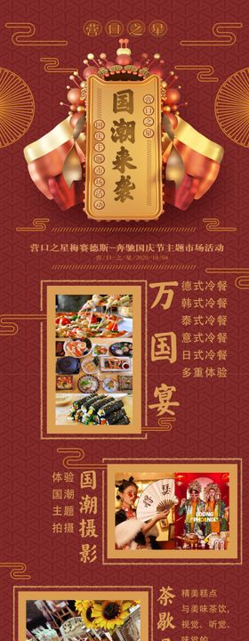 国潮嘉宾海报长图