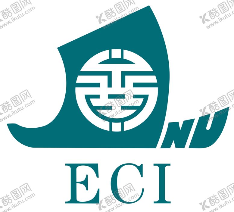 编号：26462609260457299607【酷图网】源文件下载-ECI漫画logo卡通