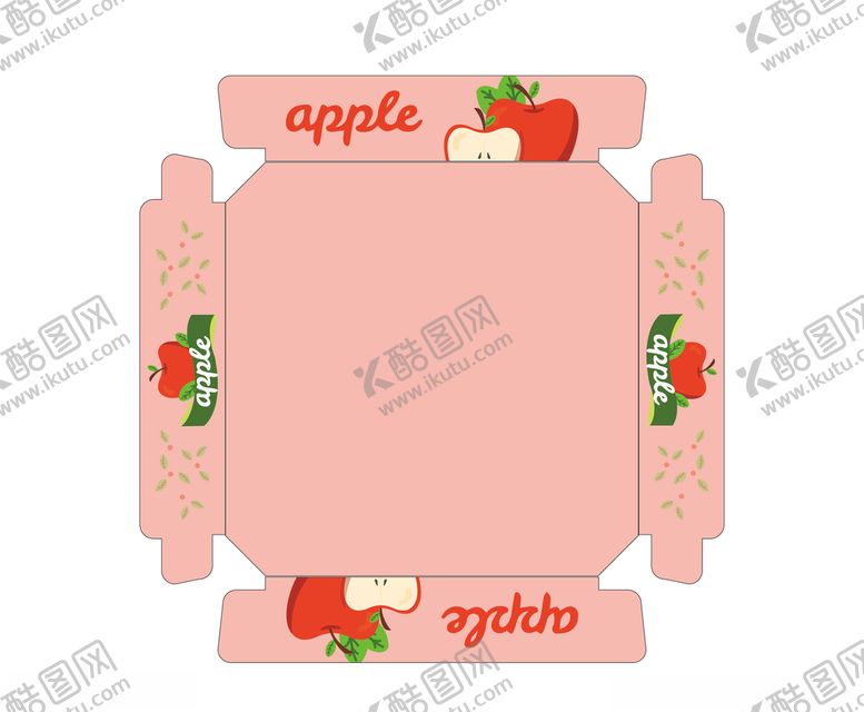 编号：42575705161125086406【酷图网】源文件下载-苹果包装盒