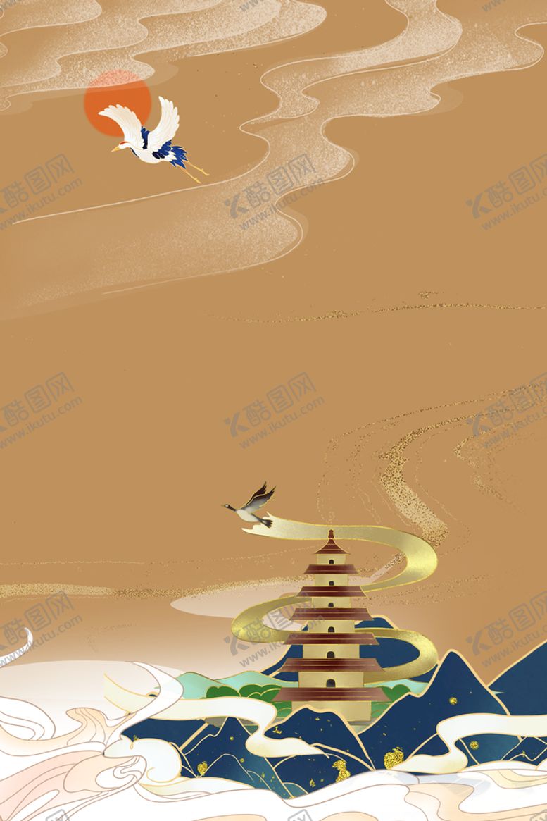 编号：58204609270505519204【酷图网】源文件下载-中国风背景
