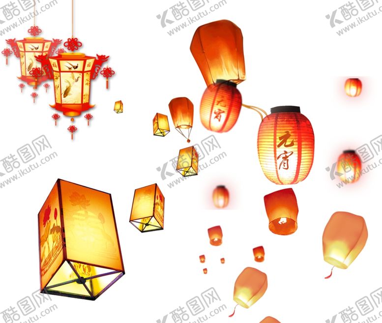 编号：79929710111414586803【酷图网】源文件下载-灯笼孔明灯