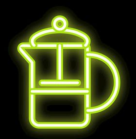 茶壶霓虹灯