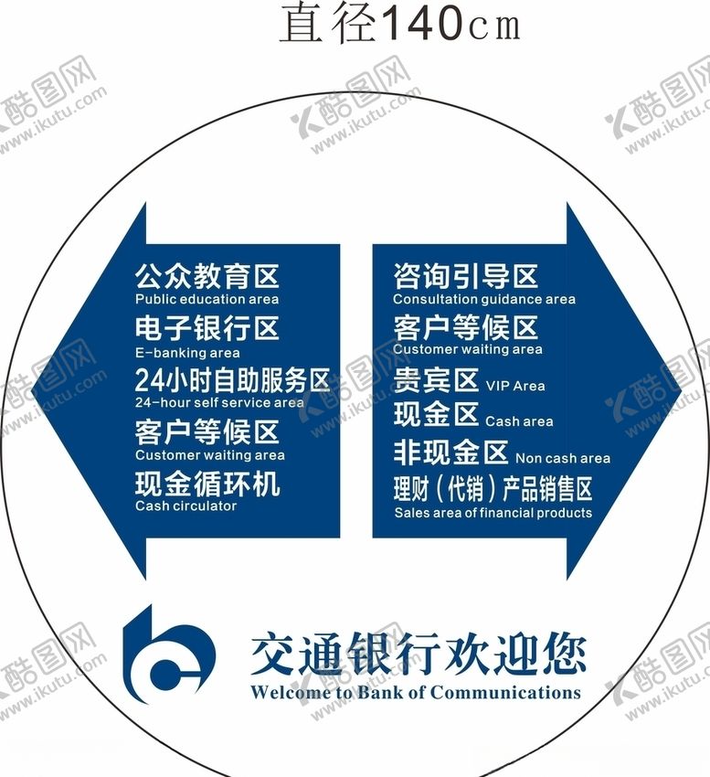 编号：73830305120710419054【酷图网】源文件下载-交通银行地贴